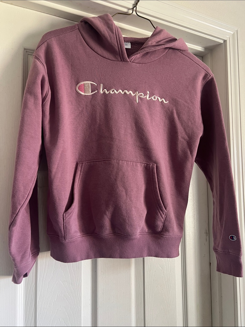 Champion Kids Hoodie - Mauve Pink